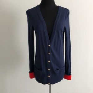 Banana Republic Navy Blue Cardigan - Size S